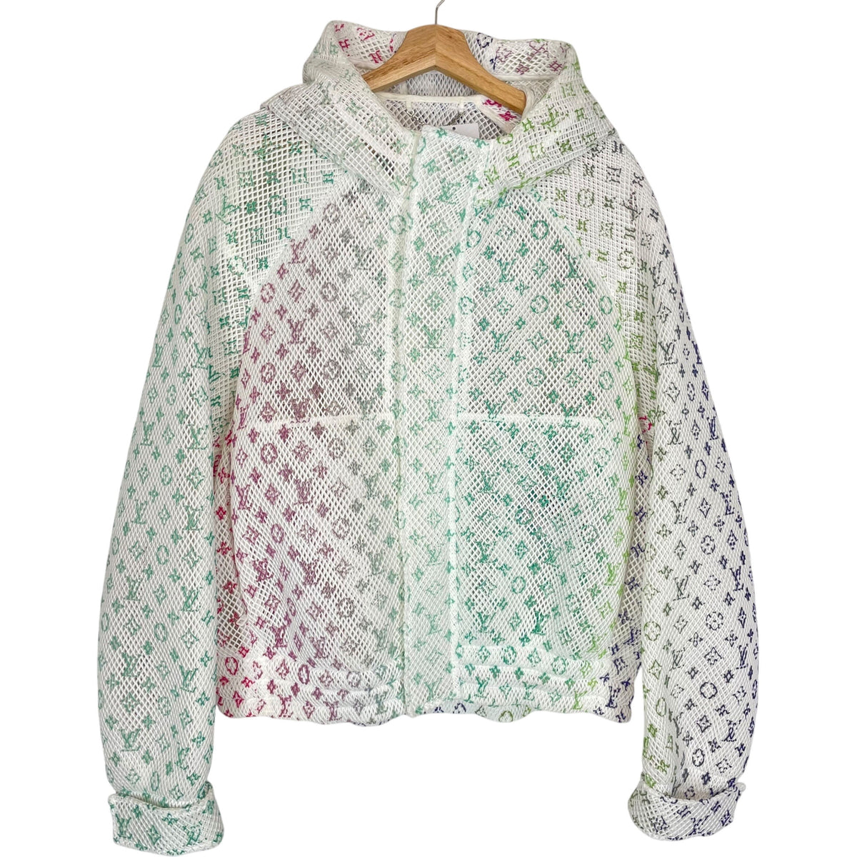 Louis Vuitton Amen Break Gradient Mesh Jacket Large