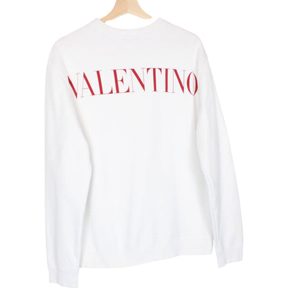 Valentino Logo Print Sweatshirt Medium