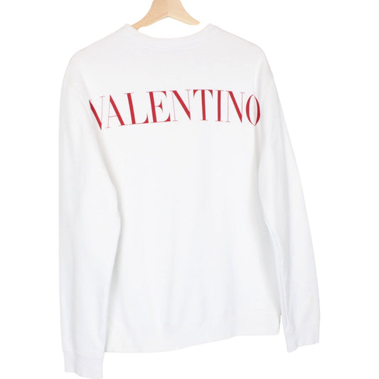 Valentino Logo Print Sweatshirt Medium