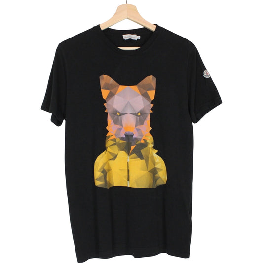 Moncler Maglia Wolf Print T-Shirt Medium