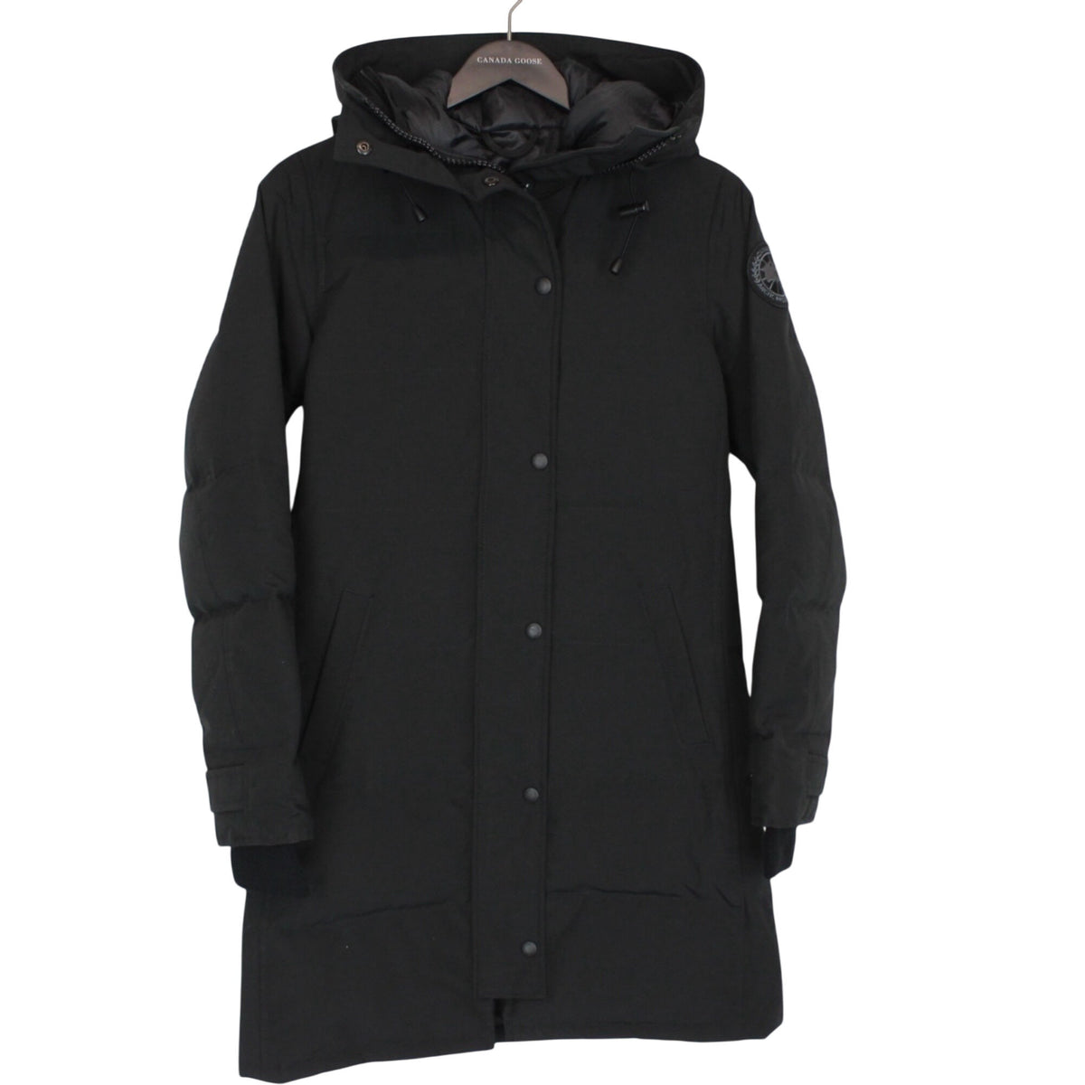 Canada Goose Shelburne Parka Black Label Down Coat XS