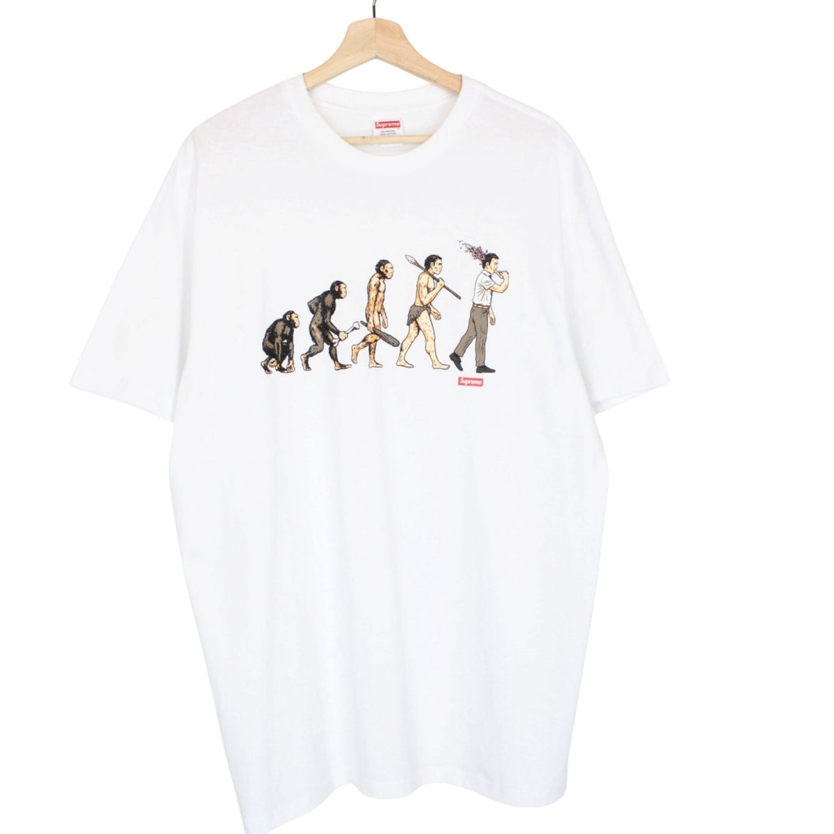 Supreme Evolution Graphic T-Shirt Large