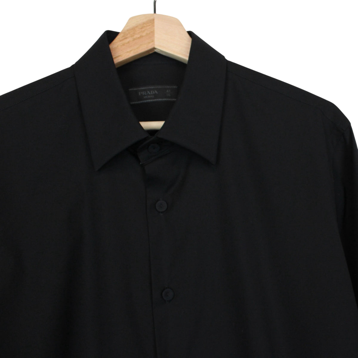 Prada Smoking Popeline Shirt Large