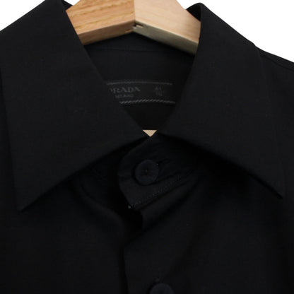 Prada Smoking Popeline Shirt Large