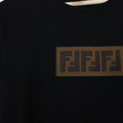Fendi FF Logo Print T-Shirt XS