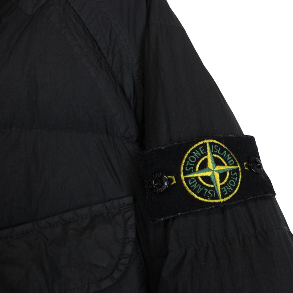 Stone Island Crinkle Reps R-NY Down Jacket Small