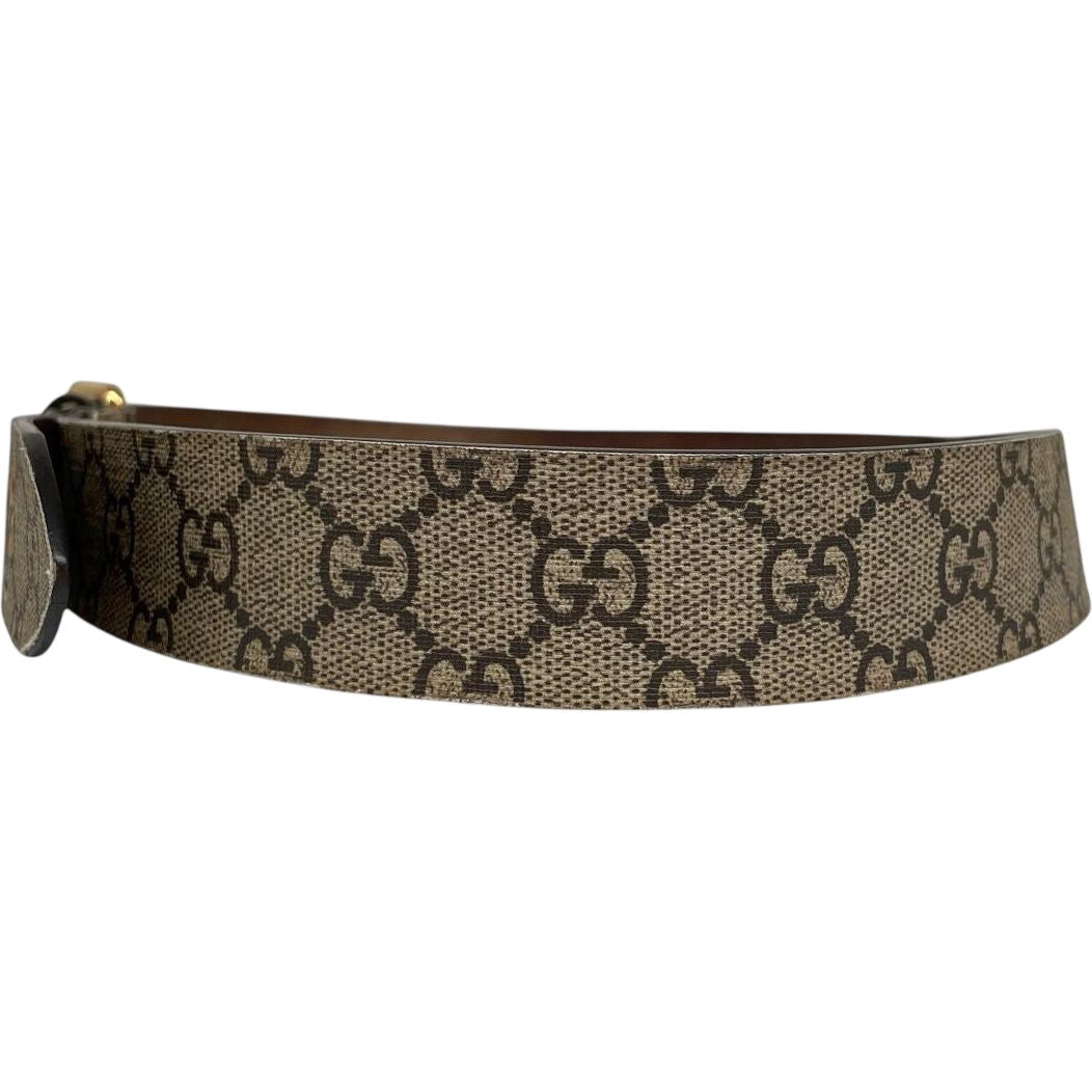 Gucci GG Supreme Tiger Print Belt