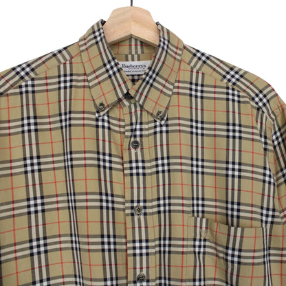 Vintage Burberry Nova Check Shirt Medium