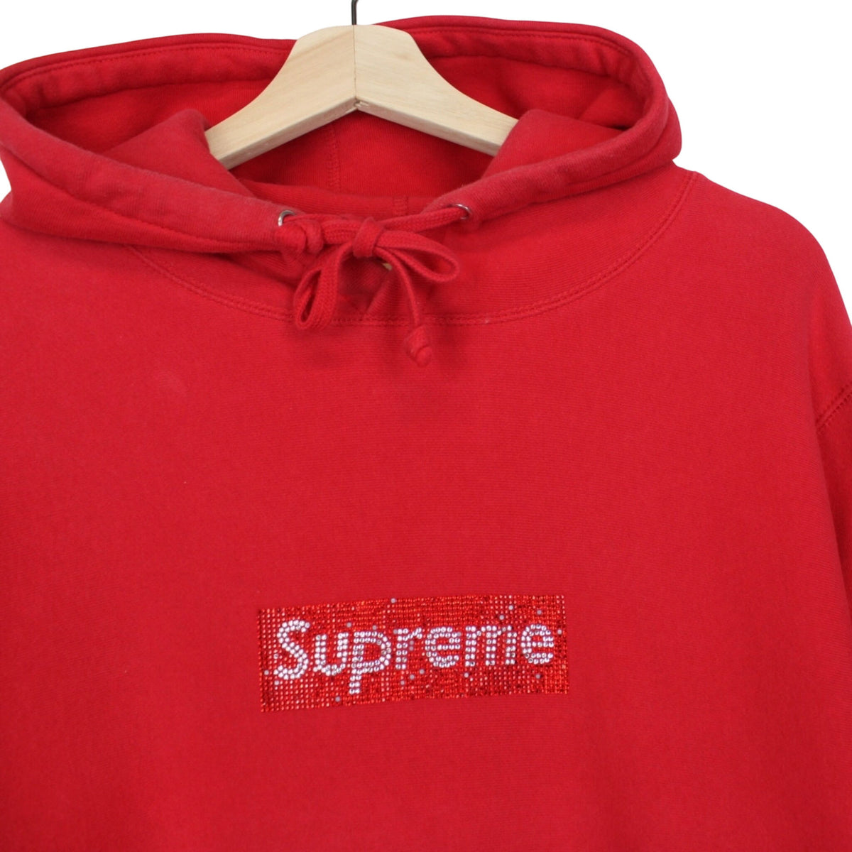 Supreme x Swarovski Box Logo Hoodie Medium