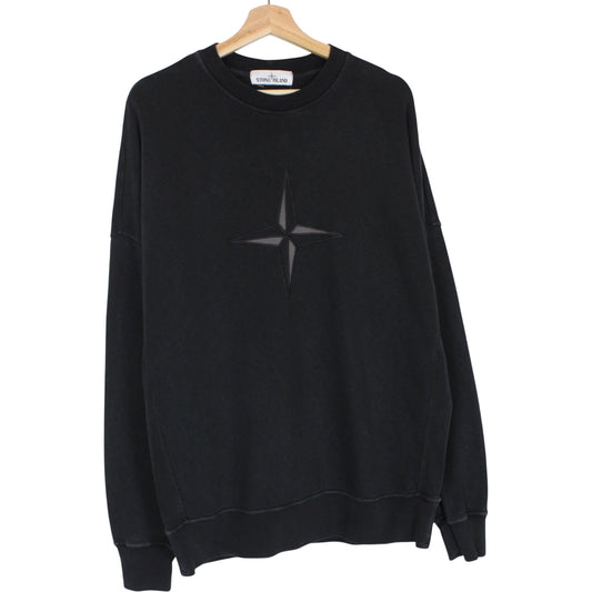 Stone Island SS 2019 Compass Logo Sweatshirt Large