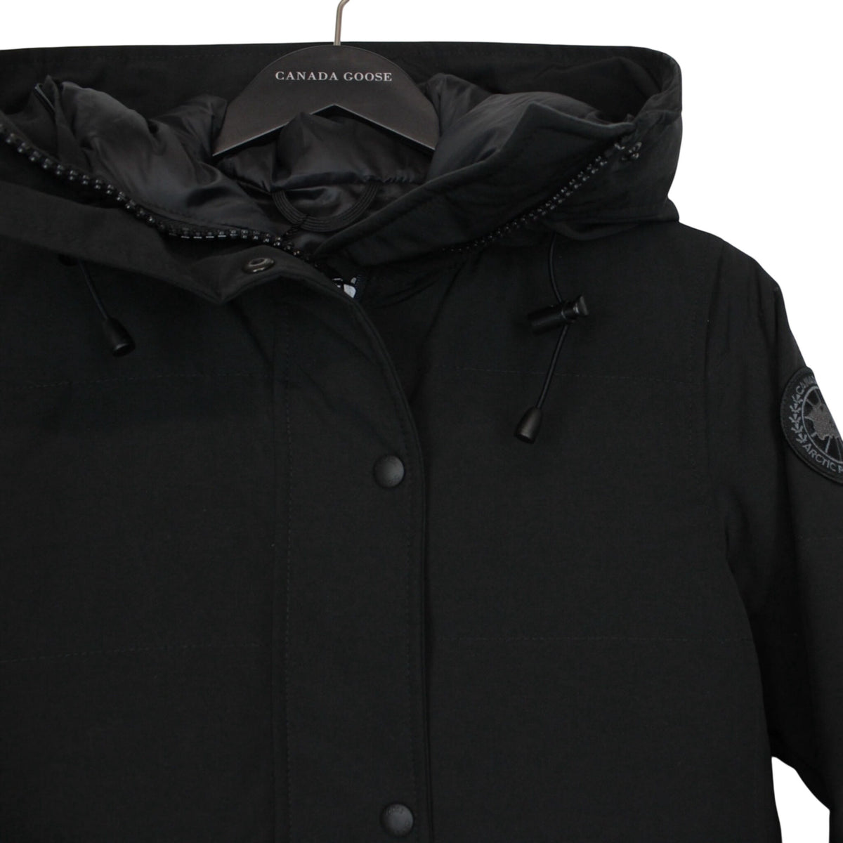 Canada Goose Shelburne Parka Black Label Down Coat XS