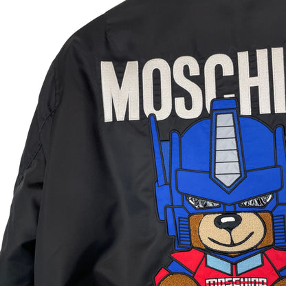 Moschino Couture Transformers Robot Bomber Jacket Small