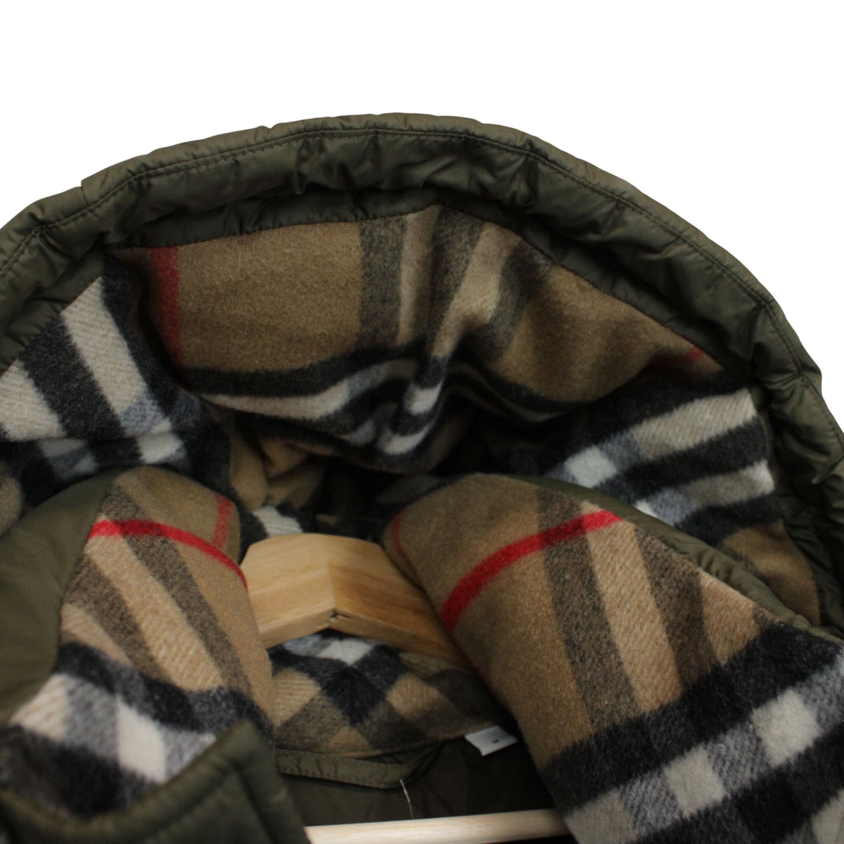 Burberry 'Haworth' Mid Length Down Jacket Medium