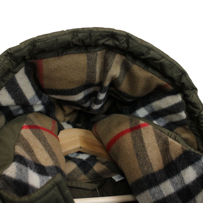Burberry 'Haworth' Mid Length Down Jacket Medium
