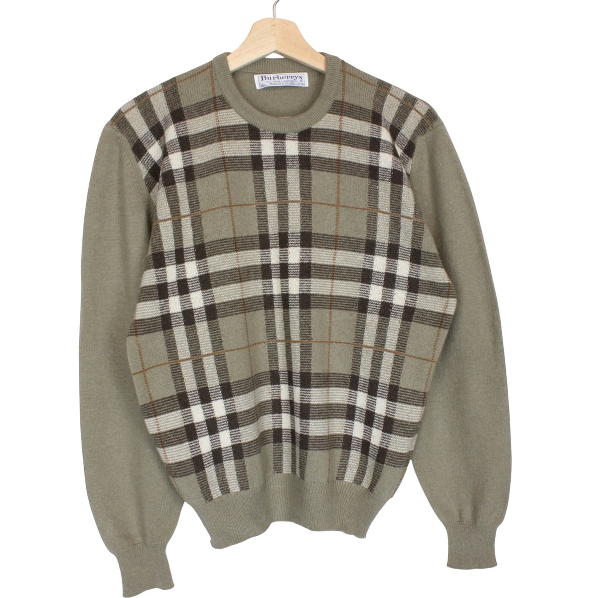 Vintage Burberry Lambswool Jumper Small