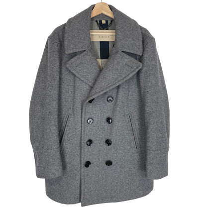 Burberry Brit Wool Peacoat Mens XL