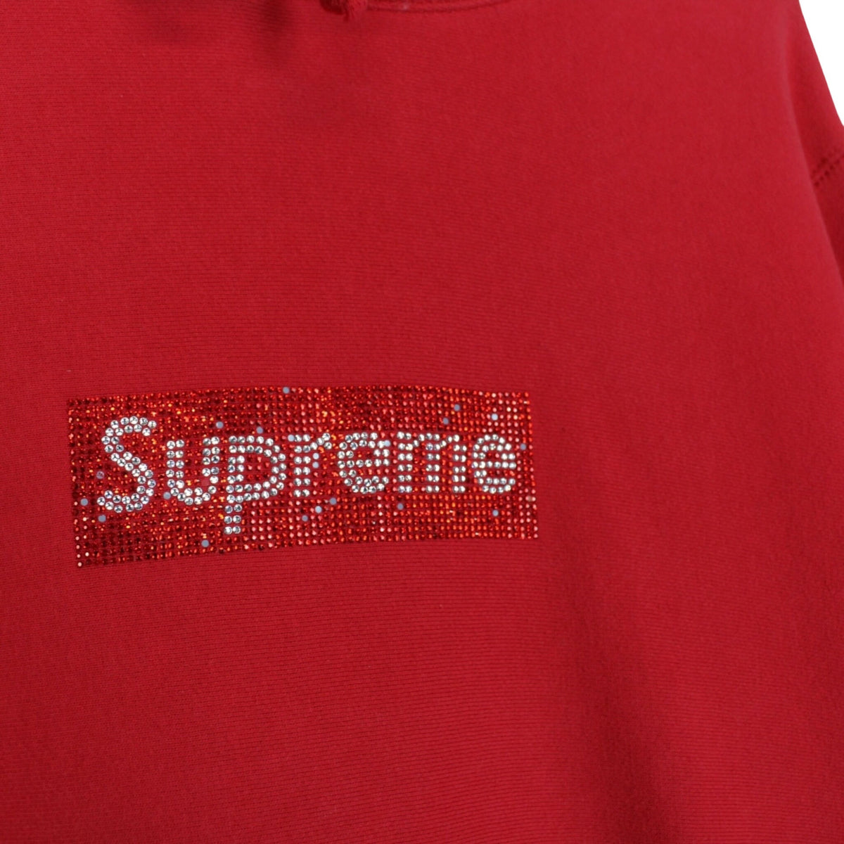 Supreme x Swarovski Box Logo Hoodie Medium