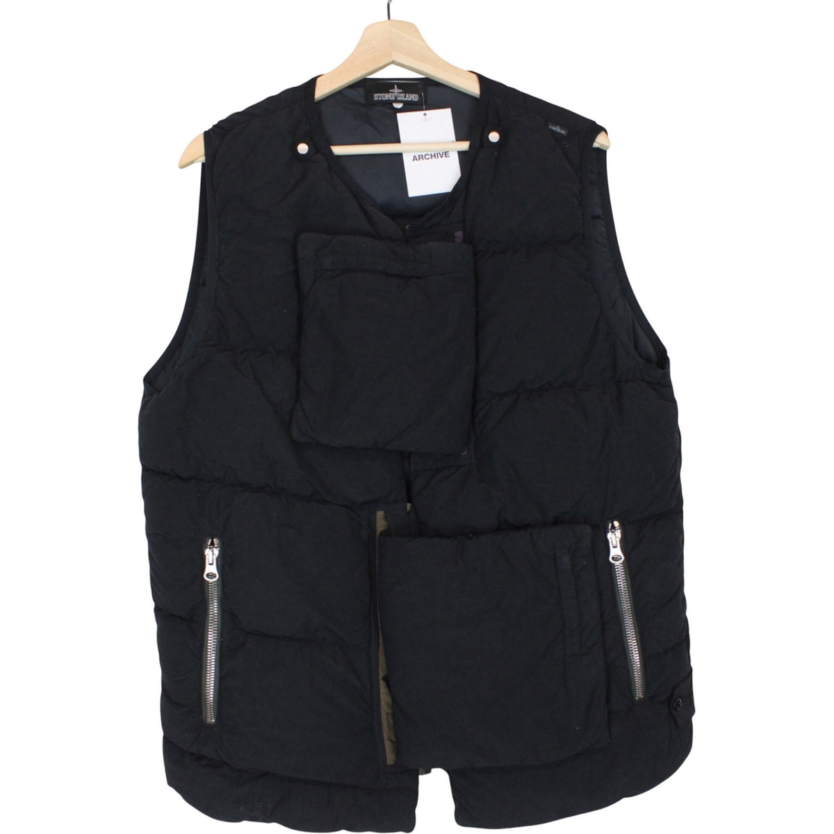 Stone Island Shadow Project 10th Anni Scarabeo Down Gilet Large