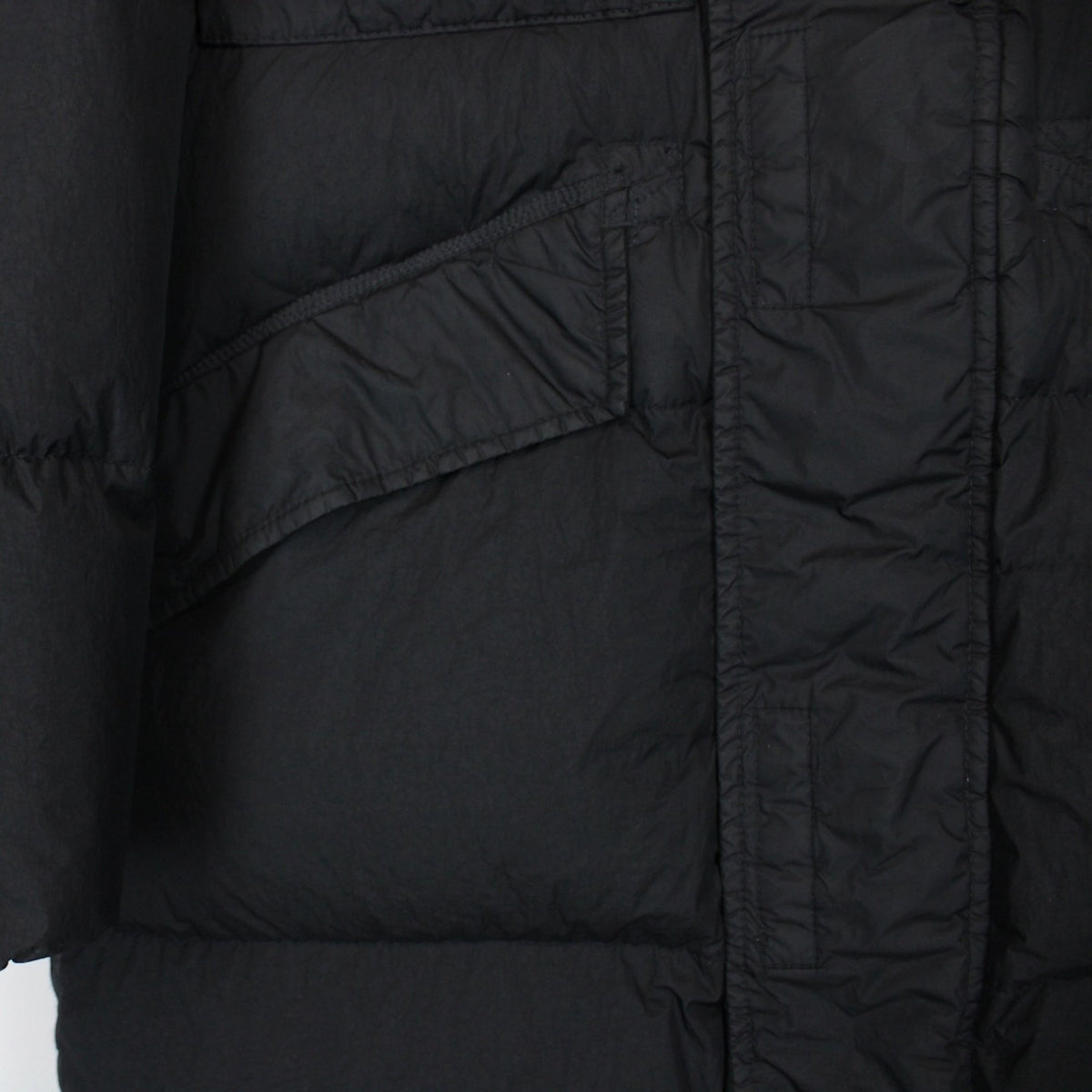 Stone Island Crinkle Reps R-NY Down Jacket Small