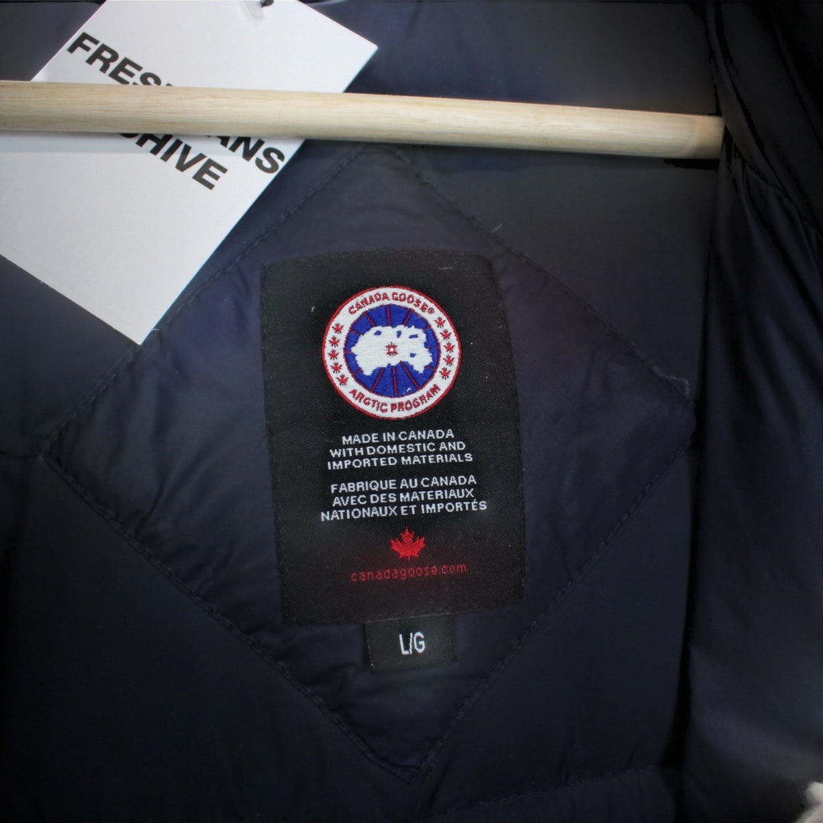 Canada Goose Lodge Hoody Down Jacket Large