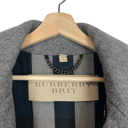 Burberry Brit Wool Peacoat Mens XL