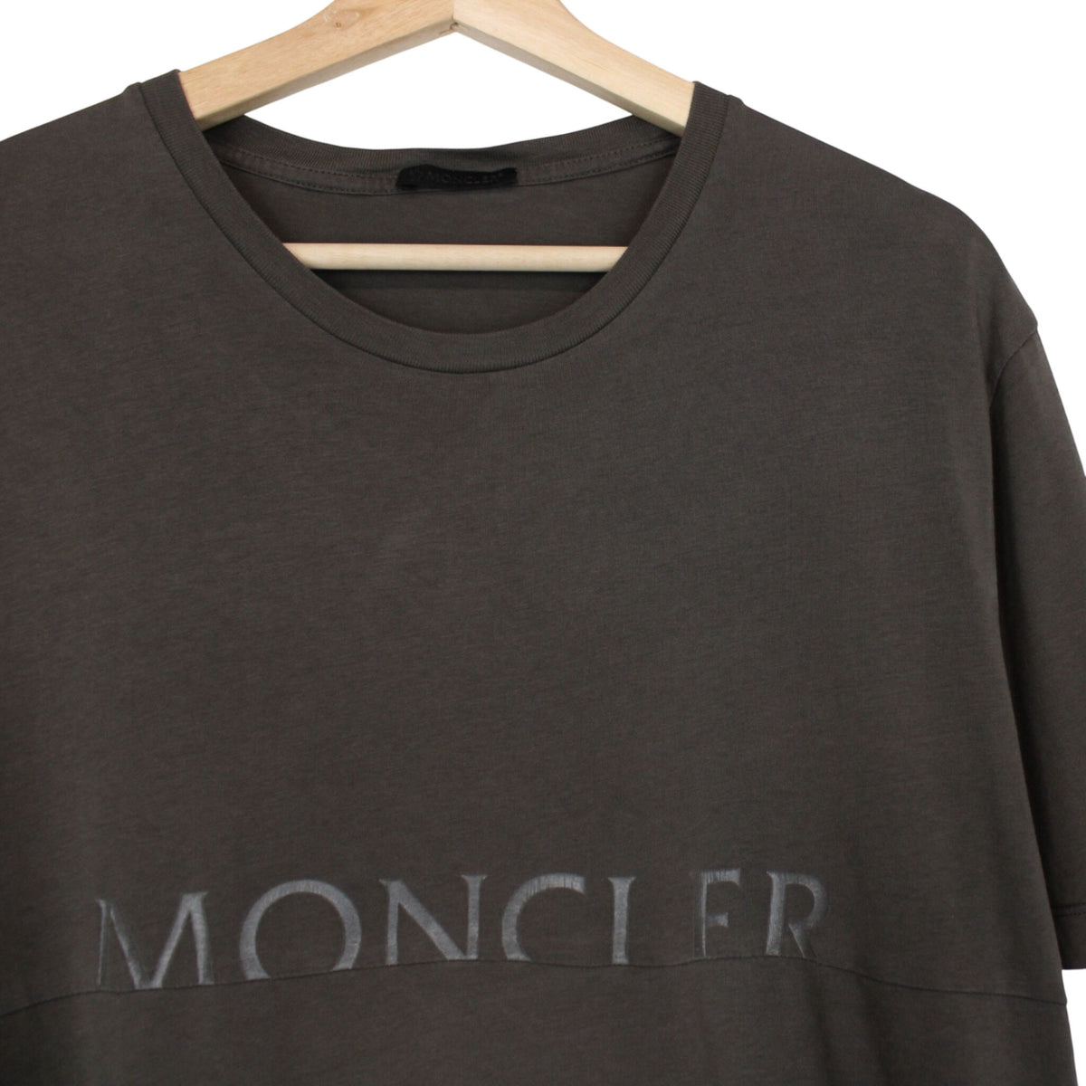 Moncler Logo Print T-Shirt Large