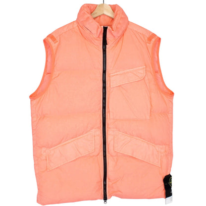Stone Island AW 2022 Crinkle Reps R-NY Down Gilet XL