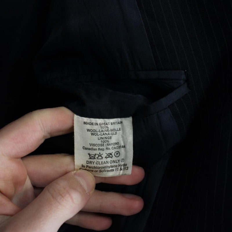 Vintage Burberry Wool Blazer XL