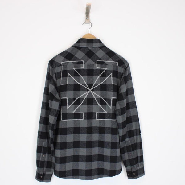 Off White Arrows Flannel Shirt Small