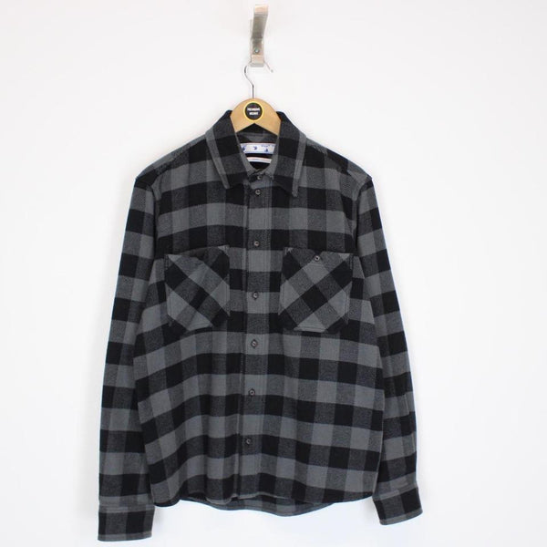 Off White Arrows Flannel Shirt Small