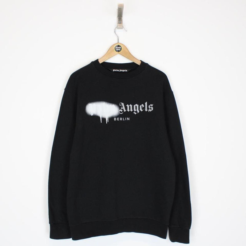 Palm Angels Sprayed Sweatshirt Small