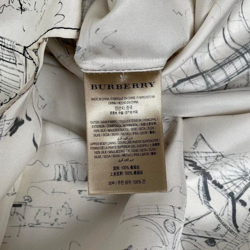 Burberry London Silk Dress Large