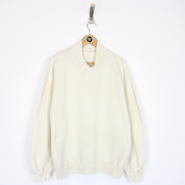 Vintage 80s Stone Island Sweatshirt Medium
