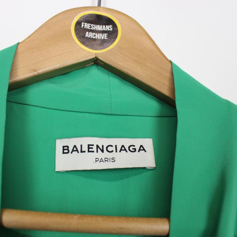 Balenciaga Paris Silk Blouse Small