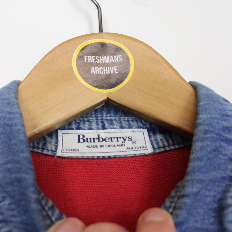 Vintage Burberry Rugby Shirt Small