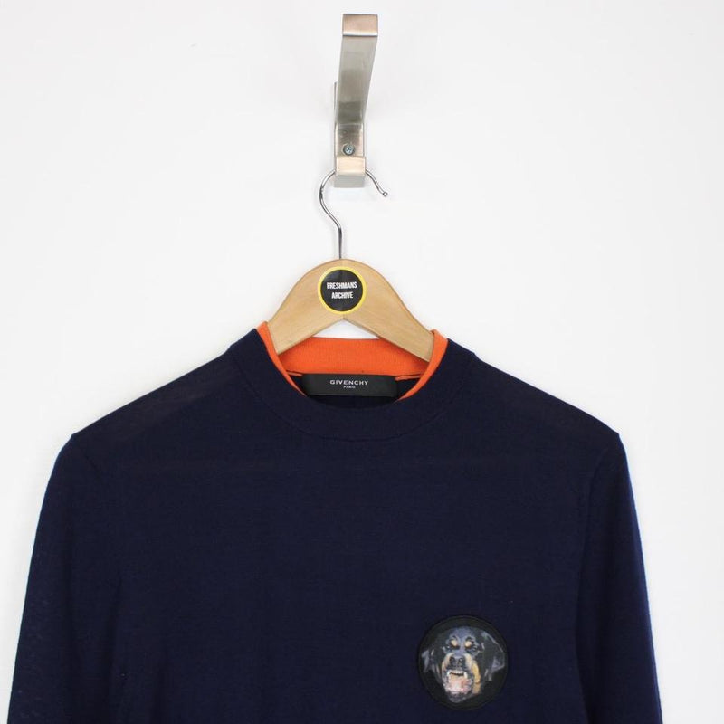 Givenchy Paris Rottweiler Wool Jumper Small