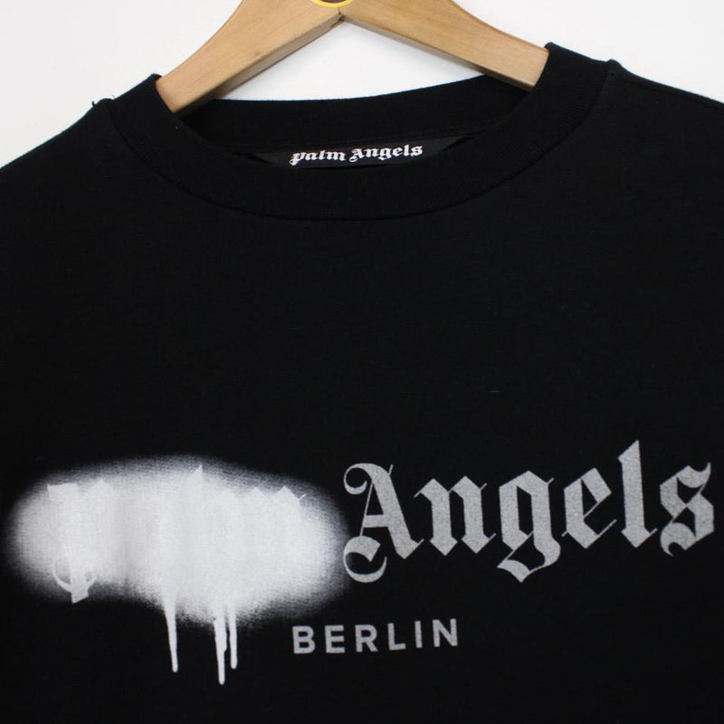 Palm Angels Sprayed Sweatshirt Small
