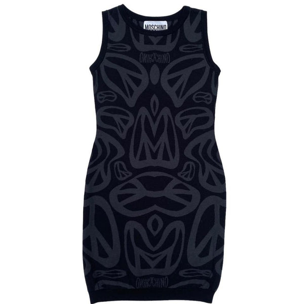 Moschino Couture Virgin Wool Dress Small