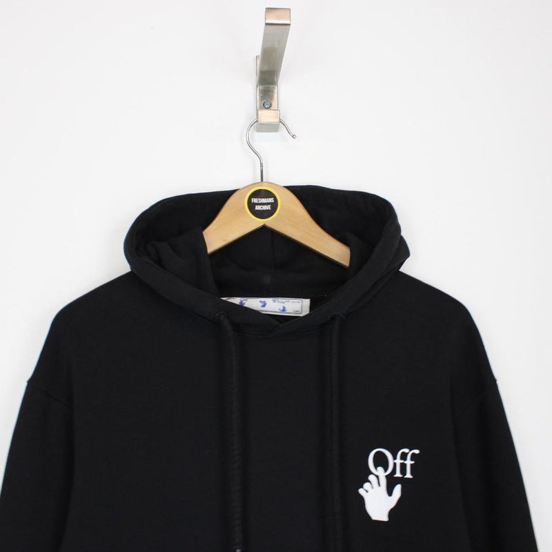 Off White Caravaggio Arrows Hoodie Medium