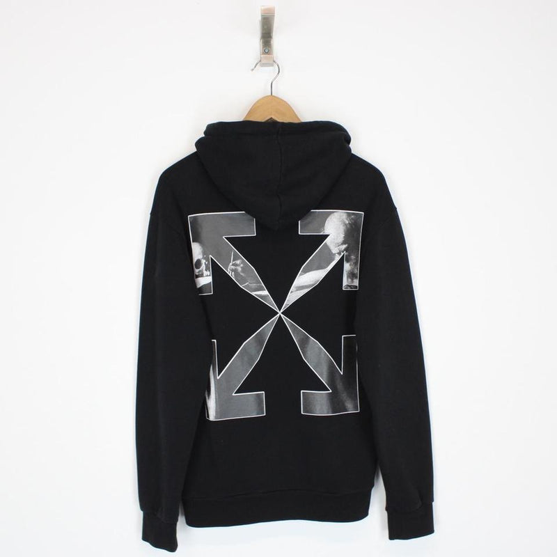 Off White Caravaggio Arrows Hoodie Medium