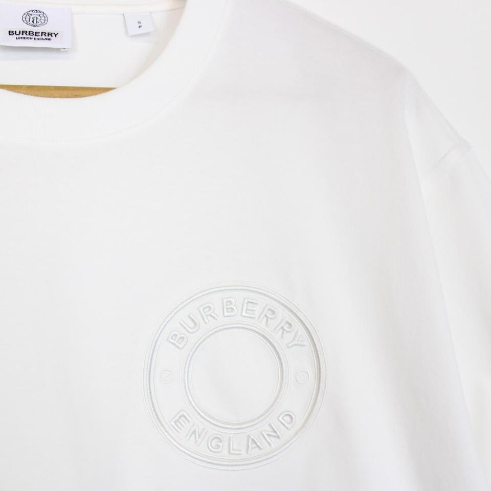 Burberry Embroidered Logo T-Shirt Small
