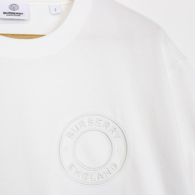Burberry Embroidered Logo T-Shirt Small