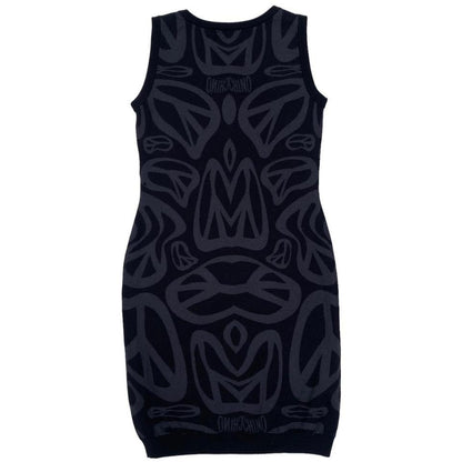 Moschino Couture Virgin Wool Dress Small