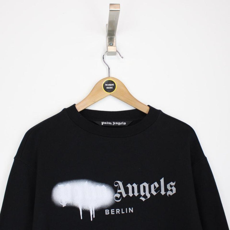 Palm Angels Sprayed Sweatshirt Small