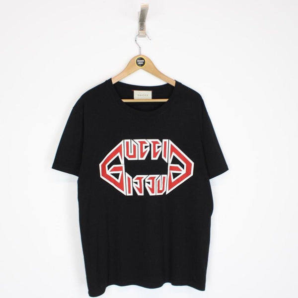 Gucci Metal Style Print T-Shirt XL