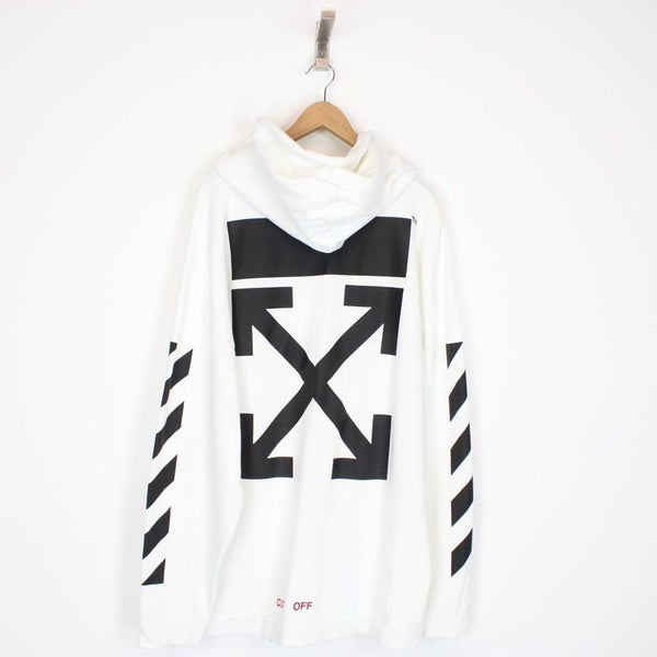 Off White Caravaggio Arrows Hoodie Medium