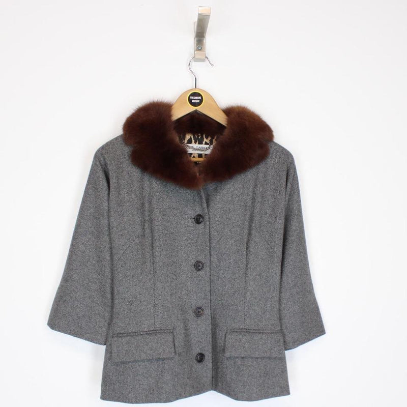 Dolce & Gabbana Virgin Wool Blazer Small