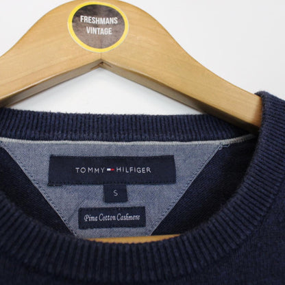 Vintage Tommy Hilfiger Cotton Cashmere Jumper Small
