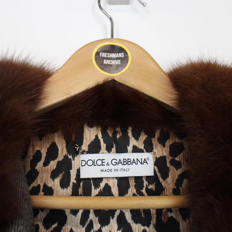 Dolce & Gabbana Virgin Wool Blazer Small