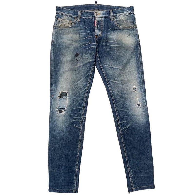 Dsquared2 Paint Splatter Jeans Medium